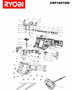 Buy A Ryobi CRP1801DM Spare part or Replacement part for Your Saws and Fix Your Machine Today